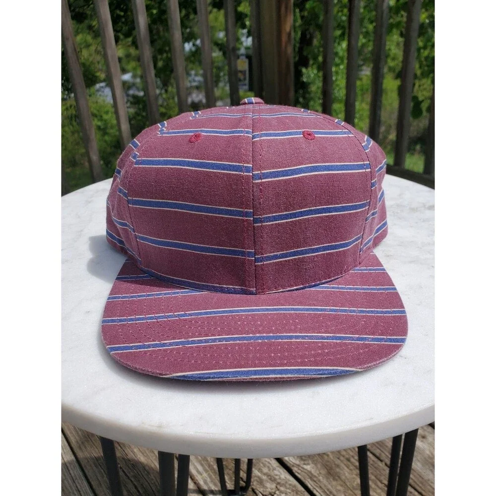 The Hundreds Striped Shirt Snapback Hat